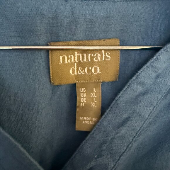 Naturals d&co Linen Pullover Shirt - Picture 4 of 6